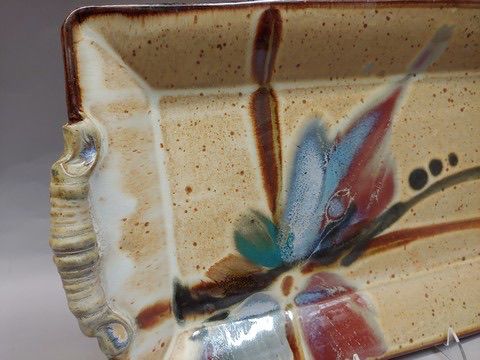 Platter, Large Rectangular Shape 20.5x11.5 at Hunter Wolff Gallery